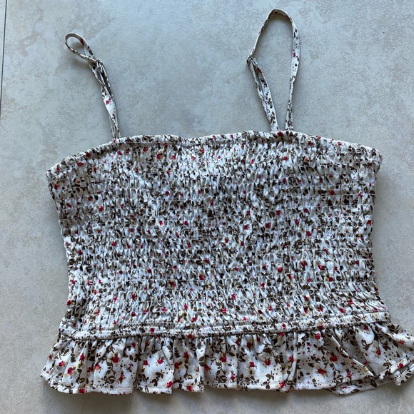 Ruffle Crop Top - Picture 1 of 2